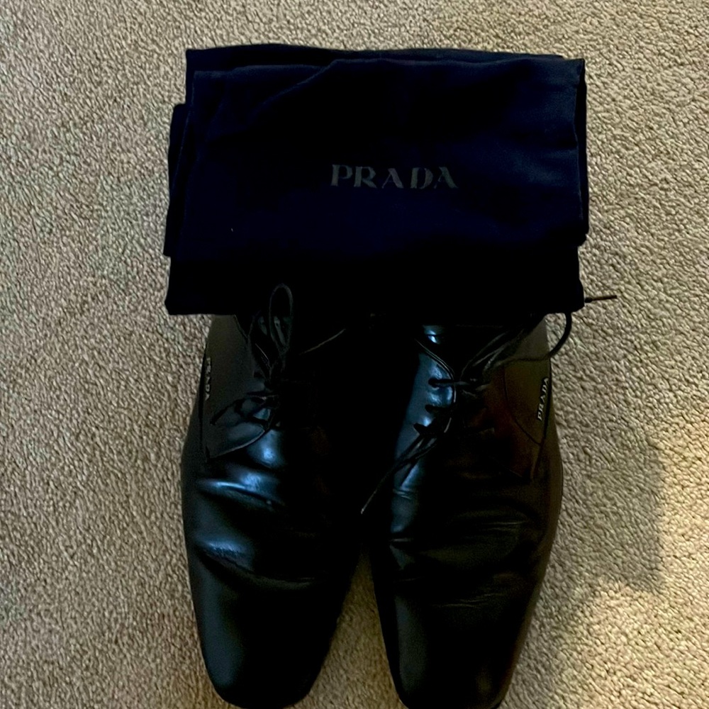 Men’s Prada Dress Shoes!  Worn once!